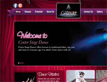Tablet Screenshot of centerstagehernando.com